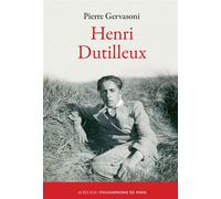 Pierre Gervasoni – Henri Dutilleux – Actes Sud – Broché