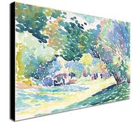 Henri-Edmond Cross Impression sur toile encadrée Différentes tailles A4 30,5 x 20,3 cm