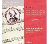 Henri Herz Piano Concertos Nos. 1, 7 and 8 (Shelley, Tasmanian So) (CD) Album