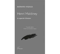 Henri Maldiney La Capacité D'Exister - Bernard Rigaud - H Diffusion - broché - Essai