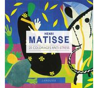 Henri Matisse - 20 coloriages - Collectif - Larousse - broché - Livre-jeu