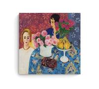 Henri Matisse - Affiches d'impression esthétiques sur toile représentant des œuvres de peintres célèbres (cercueil chinois) - Décoration murale moderne pour chambre à coucher - 30 x 30 cm