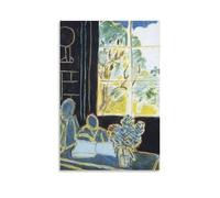 Henri Matisse - Impression sur toile « The Silence That Lives in Houses » - Décoration d'intérieur - Décoration murale - Décoration d'intérieur - Pour chambre à coucher - Esthétique - 40 x 60 cm