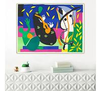 Henri Matisse《La Tristesse du Roi》Impressions sur Toile Peinture à l'huile Affiche Affiche Image Décoration Murale Maison Salon Décoration 40x55cm Sans Cadre