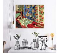 Henri Matisse《Odalisque en pantalon rouge》Toile Peinture à l'huile Oeuvre Affiche Image Décoration Murale Décoration de La Maison Impressions Sur Toile 30x45cm Sans Cadre