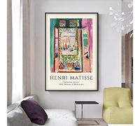 Henri Matisse The Open Window Poster Matisse Art Print Matisse Art Exhibition Poster Matisse Fishbowl Poster Henri Matisse 50x75cm Frameless