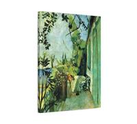 Henri Matisse The Terrace St Tropez - Canvas Art Reproduction 18x24inch 45x60cm (Vertical) / 1.25inch 3.175cm