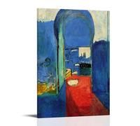 Henri Matisse - Œuvres de peintres célèbres (Entrée de la Kasbah) - Impression sur toile - Décoration murale - 40 x 60 cm