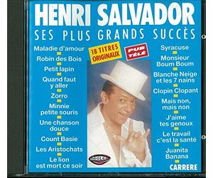Henri Salvador - Ses Plus Grands Succès - 18 Titres Originaux