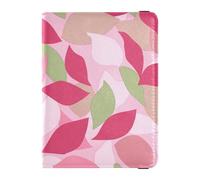 Henri Style Portefeuille de passeport de voyage en cuir coloré avec emplacement pour carte de vaccination léger