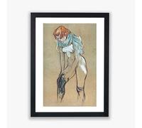 Henri Toulouse Lautrec - Getting Dressed - Poster mural - Décoration d'intérieur - Impression giclée - Impression uniquement - Taille M