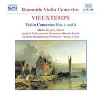 Henri Vieuxtemps : Concertos pour violon n° 1 et n° 4