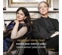 Henri Vieuxtemps Vieuxtemps/Vierne/Fauré: Sonates Pour Violon Et Piano (CD)