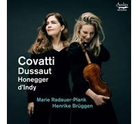 HENRIKE MARIE BRUG - Covatti Dussaut Honegger d'Indy Sonatas for V - G4z