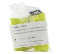 Henrotech Yellow Mask Masque Individuel Pour Réanimation Bouche À Bouche 1 Pièce