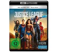 Justice League – Henry Cavill, Amy Adams, Gal Gadot – 4K Ultra‑HD Blu-ray – Import