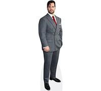 Henry Cavill (Red Tie) Silhouette en carton Taille Mini
