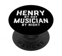 Henry Costume de Musicien d'halloween Gen Z Millennial Henry PopSockets PopGrip Adhésif