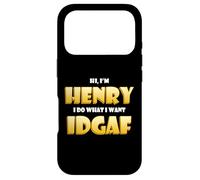 Henry Costume IDGAF Funny Meme Halloween Costume for Henrys Coque pour iPhone 17 Pro