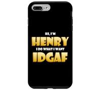 Henry Costume IDGAF Funny Meme Halloween Costume for Henrys Coque pour iPhone 7 Plus/8 Plus