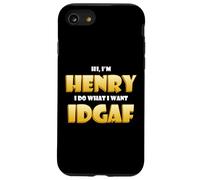Henry Costume IDGAF Funny Meme Halloween Costume for Henrys Coque pour iPhone SE (2020) / 7/8