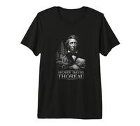 Henry D. Thoreau Walden T-Shirt Haut de Gamme
