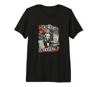 Henry D. Thoreau Walden T-Shirt Haut de Gamme
