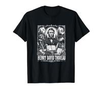 Henry David Thoreau Walden Contre Le Monde T-Shirt Graphique avec Valeur