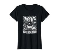 Henry David Thoreau Walden Contre Le Monde T-Shirt Graphique avec Valeur