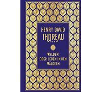 Henry David Thoreau Wil Walden: oder Leben in den Wäldern: Leinen mit G (Relié)