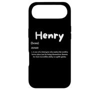 Henry Definition Nom personnalisé Costume pour Henrys Coque pour iPhone Air