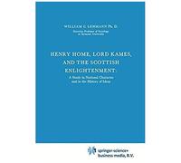Henry Home, Lord Kames And The Scottish Enlightenment
