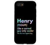 Henry Like A Normal Guy Only Cooler Legend King Prénom Coque pour iPhone SE (2020) / 7/8