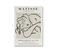 Henry Matisse femme endormie abstraite rétro affiches et impressions mur photo Art toile pour salon décor à la maison 40x60 cm sans cadre
