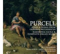 Sarah Cunningham – Ayres & Songs from Orpheus Britannicus/Harmonia Sacra & Complete Organ Music – CD