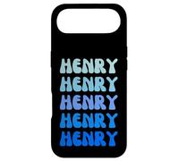 Henry Retro Name Stack Design Coque pour iPhone Air
