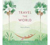 Henry Rivers Calendrier 2022 - Agenda mensuel 30 cm x 30 cm - Produit officiel