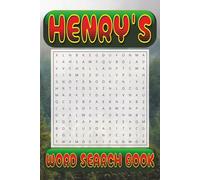 HENRY’s Word Search is packed with 50 fun, family-friendly puzzles!: HENRY, This special word search book was created just for you! 50 Family-friendly ... your brain, and enjoy some screen-free fun!