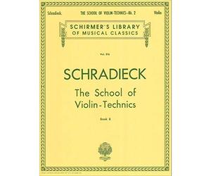 Henry Schradieck School Of Violin Technics- Book 2 (Double Stops) Vln