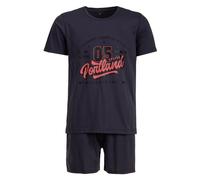Henry Terre Herren Pyjama Shorty Oregon Portland Grande Taille - Coton