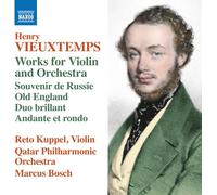 Henry Vieuxtemps Henry Vieuxtemps: Works for Violin and Orchestra (CD) Album