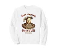 Henry VIII Bluff King Hal Portrait Six Anneaux Histoire Sweatshirt