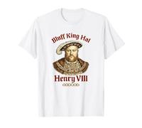 Henry VIII Bluff King Hal Portrait Six Anneaux Histoire T-Shirt