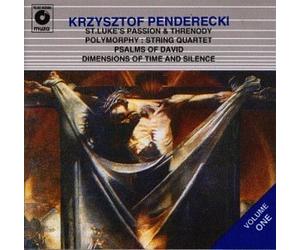 Henryk Czyz - Krzysztof Penderecki - St Luke Passion, Threnody for the Victims of Hiroshima, Polimorphy, String Quartet No. 1, Psalms of David, Dimensions of Time and Silence