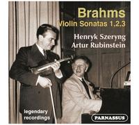 Henryk Szeryng - Brahms: The Three Violin Sonatas [Cd]