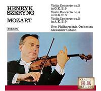 HENRYK SZERYNG - Mozart:Violin Concertos 3/4/5 [Import allemand]
