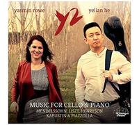 Henryson / Rowe - Plays Music For Cello & Piano [Compact Discs]