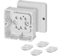 Hensel 6000037 Boîte de dérivation (L x l x H) 49 x 88 x 88 mm gris clair (RAL 7035) 1 pc(s)