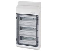 Hensel 6100228 KV 3536 Armoire de distribution Nombre de divisions = 36 Nbr de rangées = 3 Contenu 1 pc(s)
