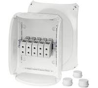 Hensel 62000018 Boîte de dérivation (L x l x H) 122 x 295 x 225 mm gris clair (RAL 7035) IP55, IP65 1 pc(s)